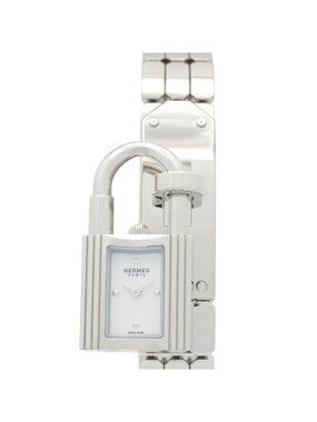 Hermes Operational Box Top Replacement Kelly Watch Quartz White Dial N MINT] 1 Day Shipping Box HERMES Kelly Watch White Dial  main image 4